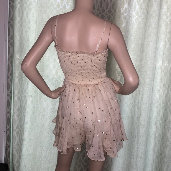 #77 Start Print & Ivory Romper - Picture 11 of 11